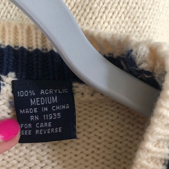 Vintage TownCraft Cardigan Size Medium - Picture 6 of 6